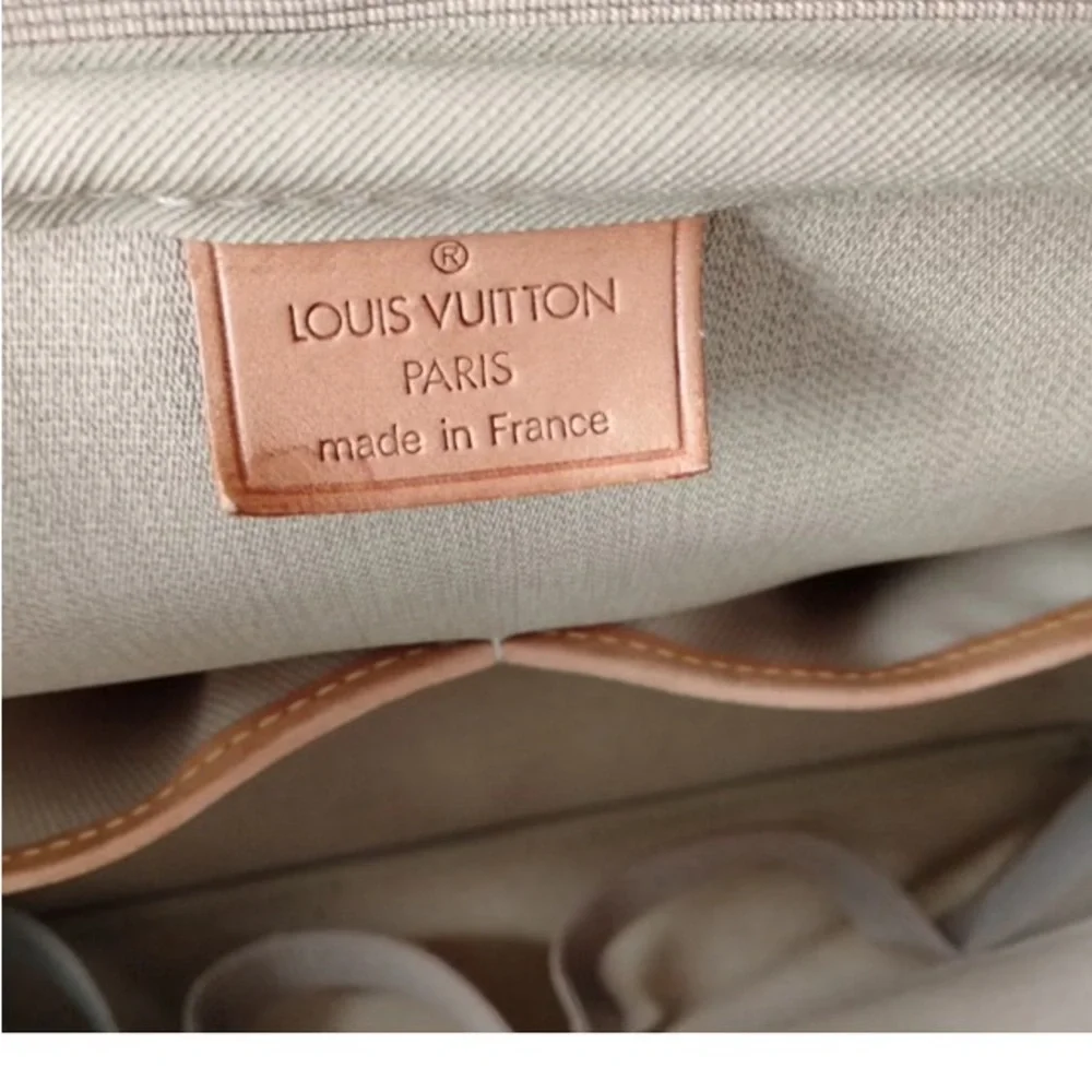 Louis Vuitton Handbag Deauville monogram GM Brown - Picture 4 of 7
